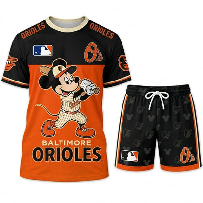 All 30 BASEBALL Teams Available-COMBO GIFTS FOR FAN | Sport Fan Set — T-Shirt + Shorts