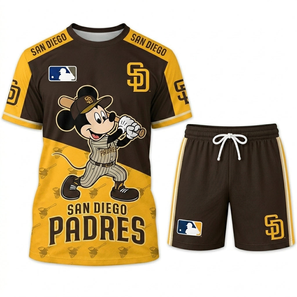 All 30 BASEBALL Teams Available-COMBO GIFTS FOR FAN | Sport Fan Set — T-Shirt + Shorts
