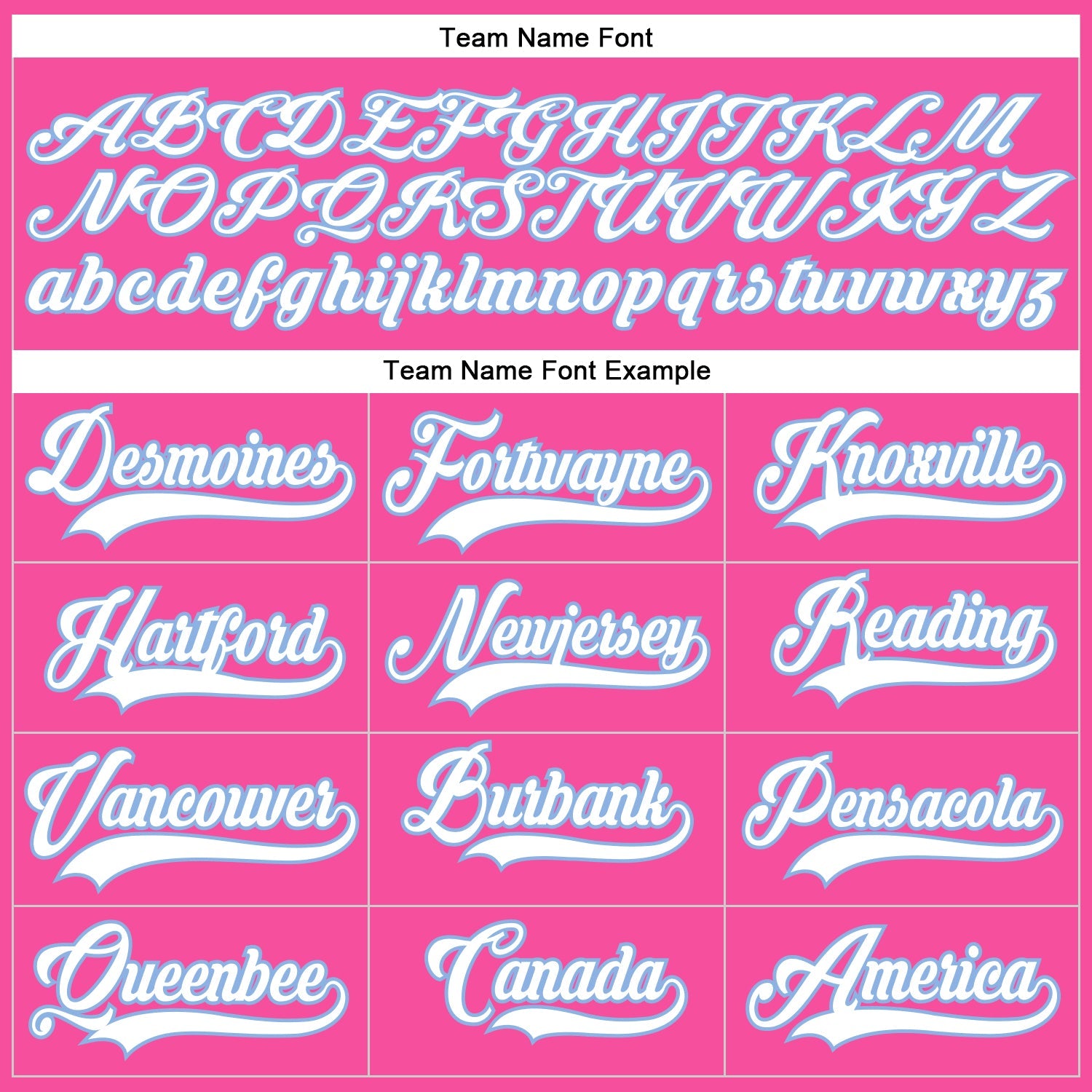 Custom Pink White-Light Blue Hockey Lace Neck Jersey