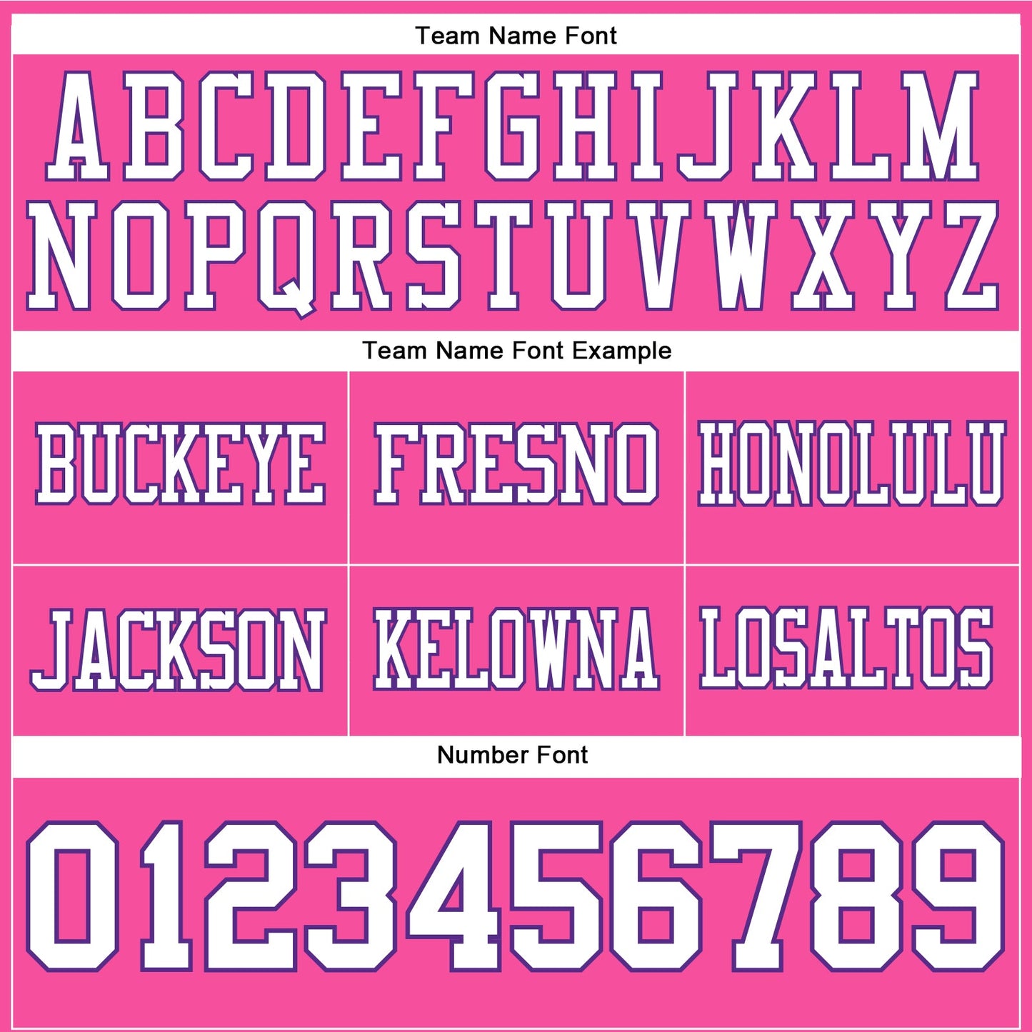 Custom Pink White-Purple Authentic Football Jersey