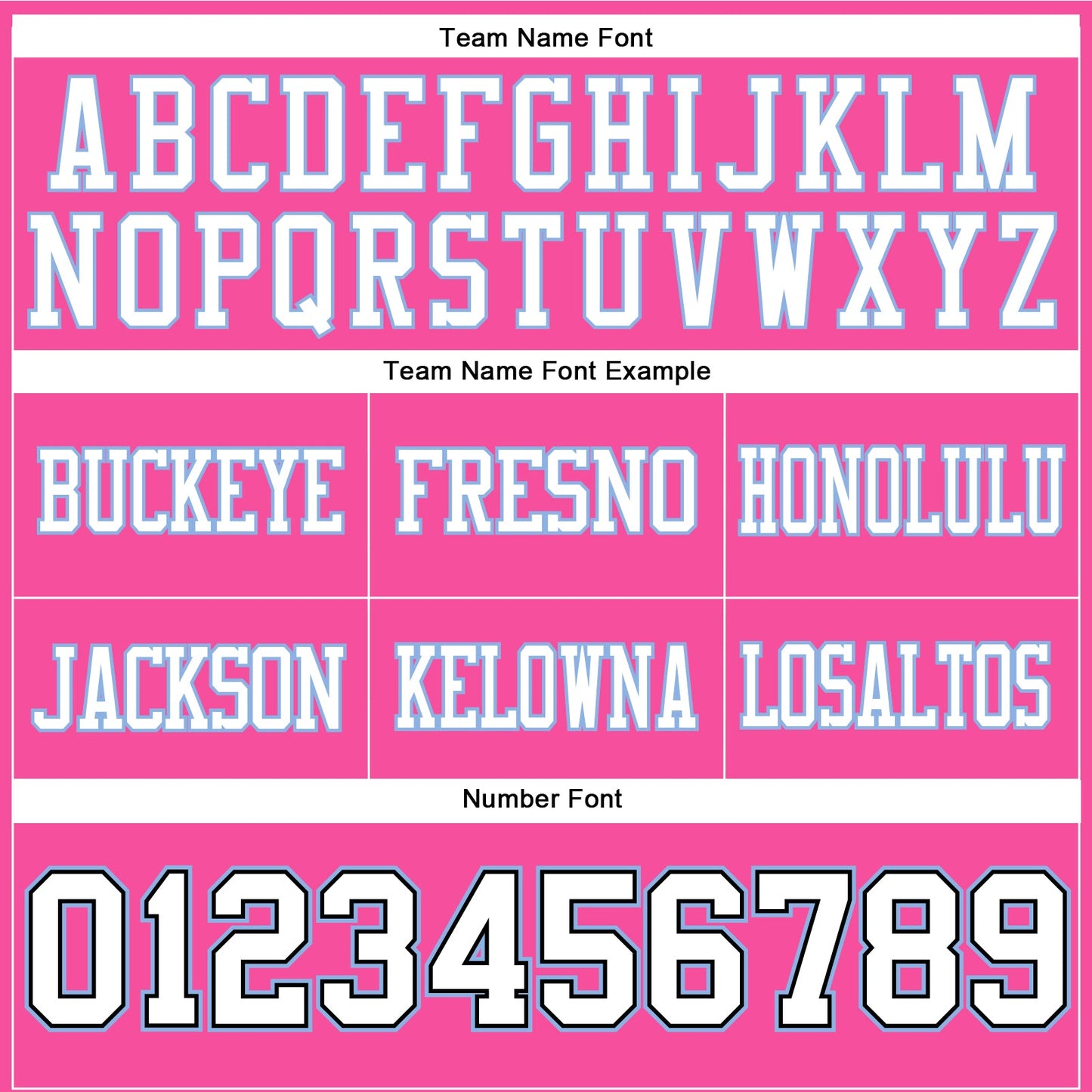 Custom Pink White Black-Light Blue Authentic Football Jersey