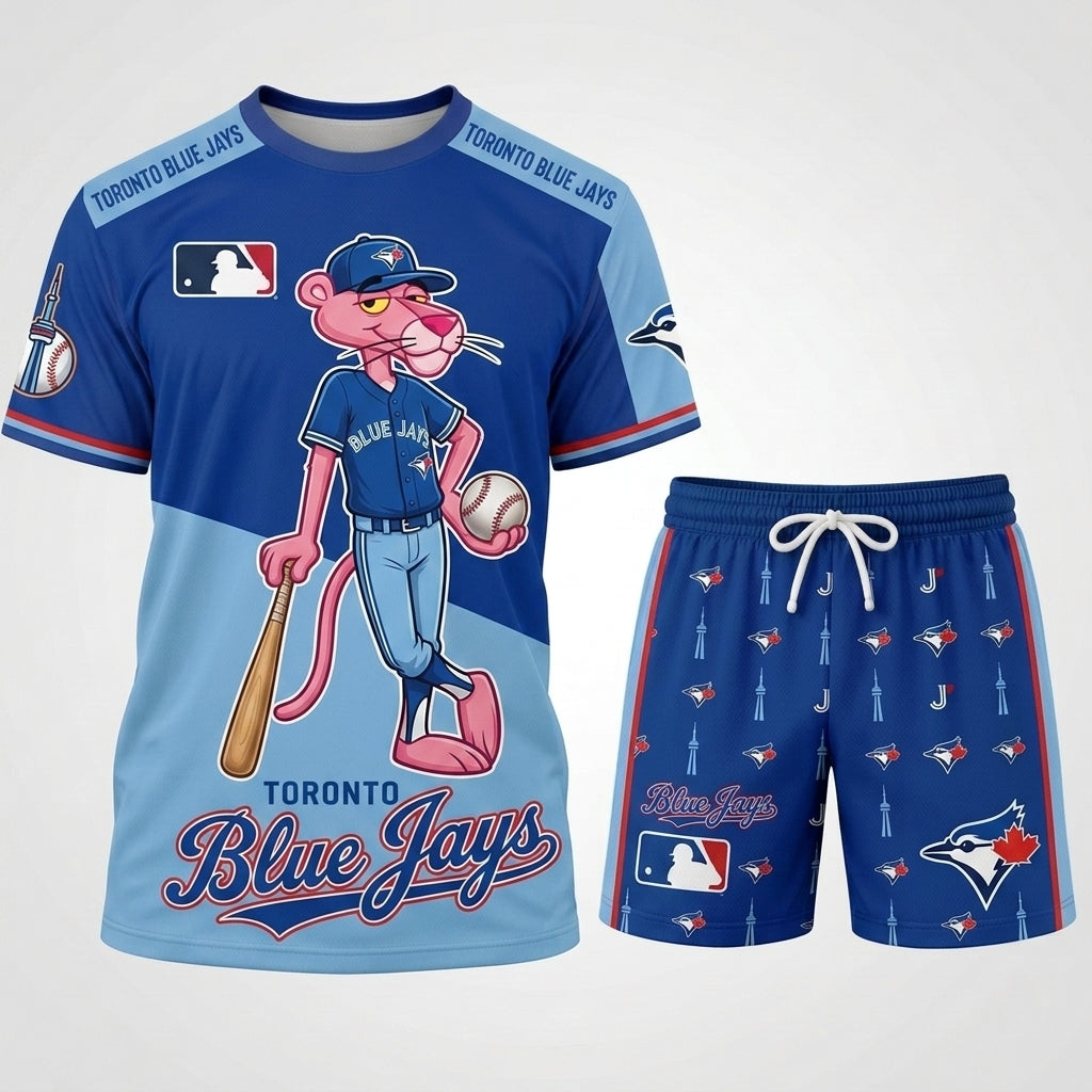All 30 Teams Available-COMBO GIFTS FOR BASEBALL FAN | Sport Fan Set — T-Shirt + Shorts