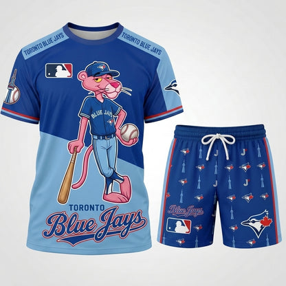 All 30 Teams Available-COMBO GIFTS FOR BASEBALL FAN | Sport Fan Set — T-Shirt + Shorts