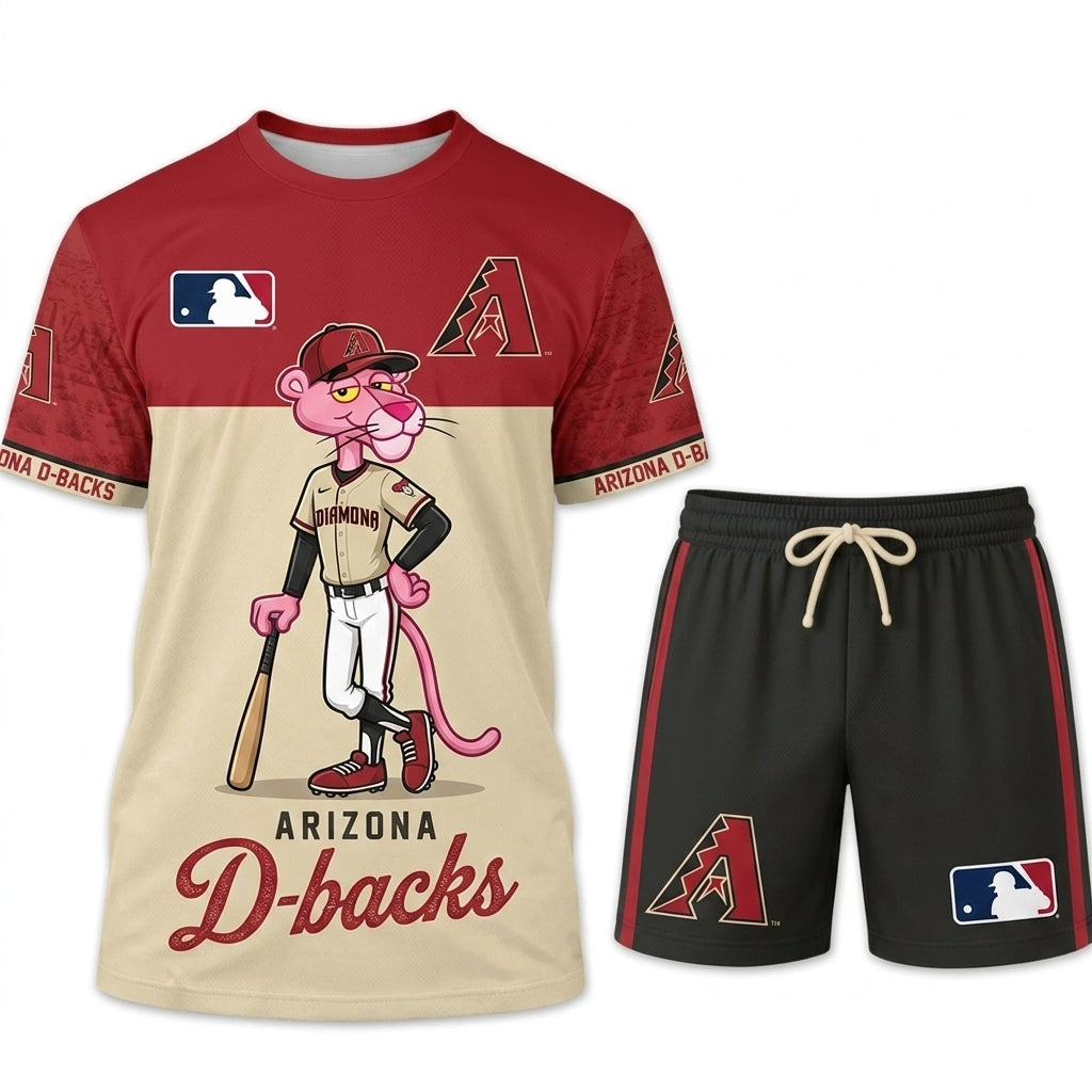 All 30 Teams Available-COMBO GIFTS FOR BASEBALL FAN | Sport Fan Set — T-Shirt + Shorts