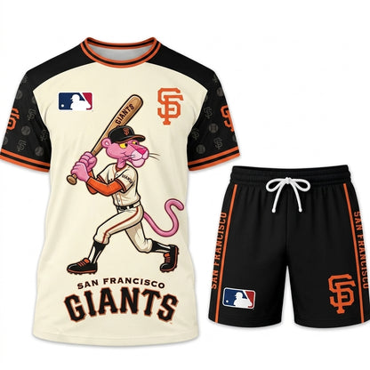 All 30 Teams Available-COMBO GIFTS FOR BASEBALL FAN | Sport Fan Set — T-Shirt + Shorts