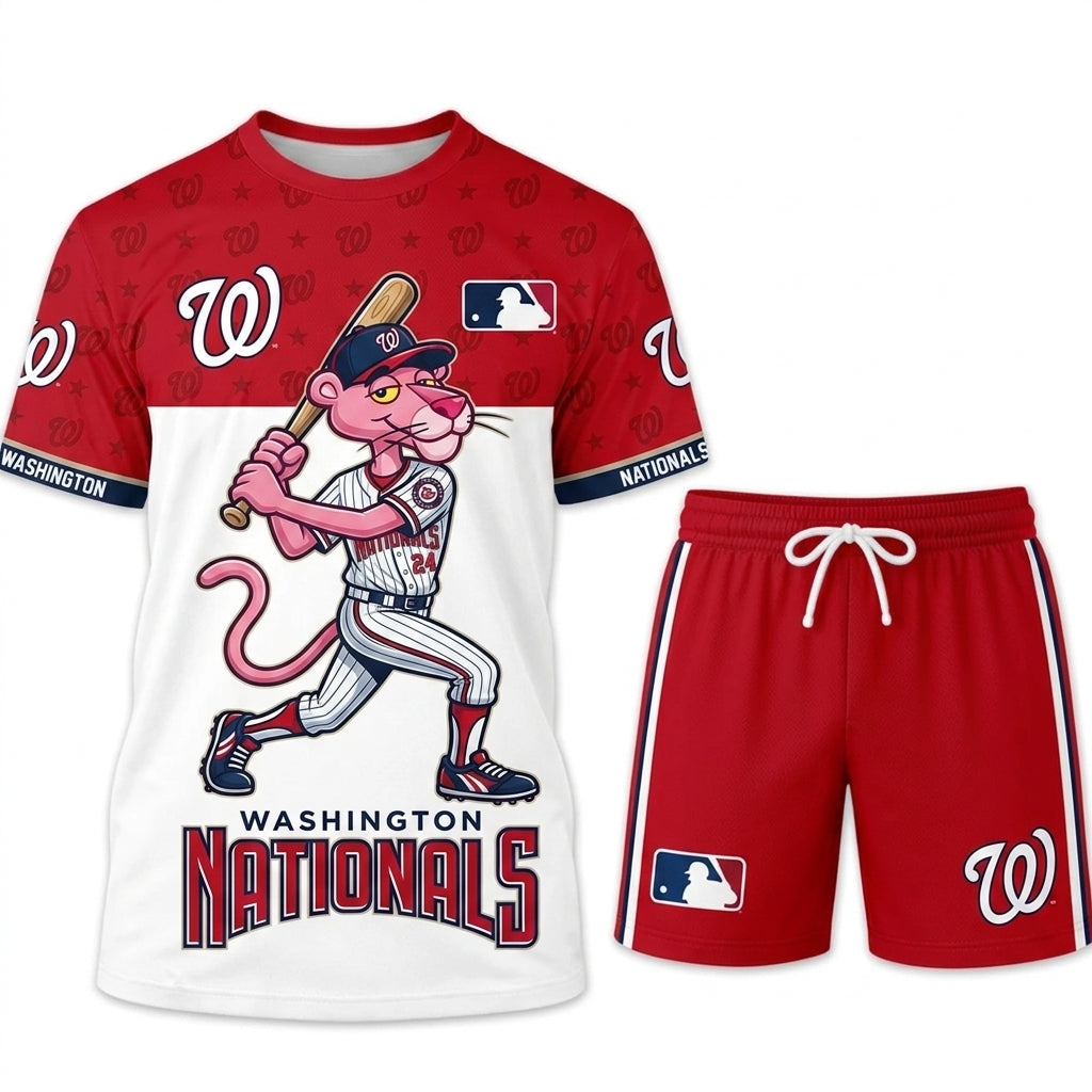 All 30 Teams Available-COMBO GIFTS FOR BASEBALL FAN | Sport Fan Set — T-Shirt + Shorts