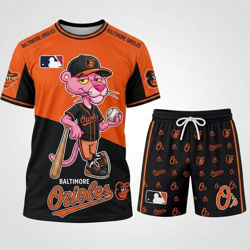 All 30 Teams Available-COMBO GIFTS FOR BASEBALL FAN | Sport Fan Set — T-Shirt + Shorts