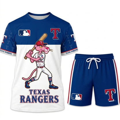 All 30 Teams Available-COMBO GIFTS FOR BASEBALL FAN | Sport Fan Set — T-Shirt + Shorts