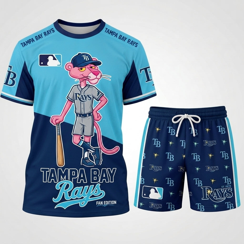 All 30 Teams Available-COMBO GIFTS FOR BASEBALL FAN | Sport Fan Set — T-Shirt + Shorts