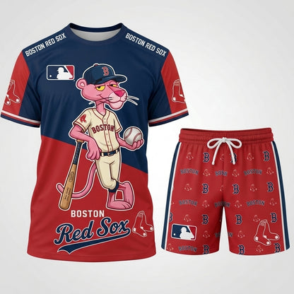 All 30 Teams Available-COMBO GIFTS FOR BASEBALL FAN | Sport Fan Set — T-Shirt + Shorts