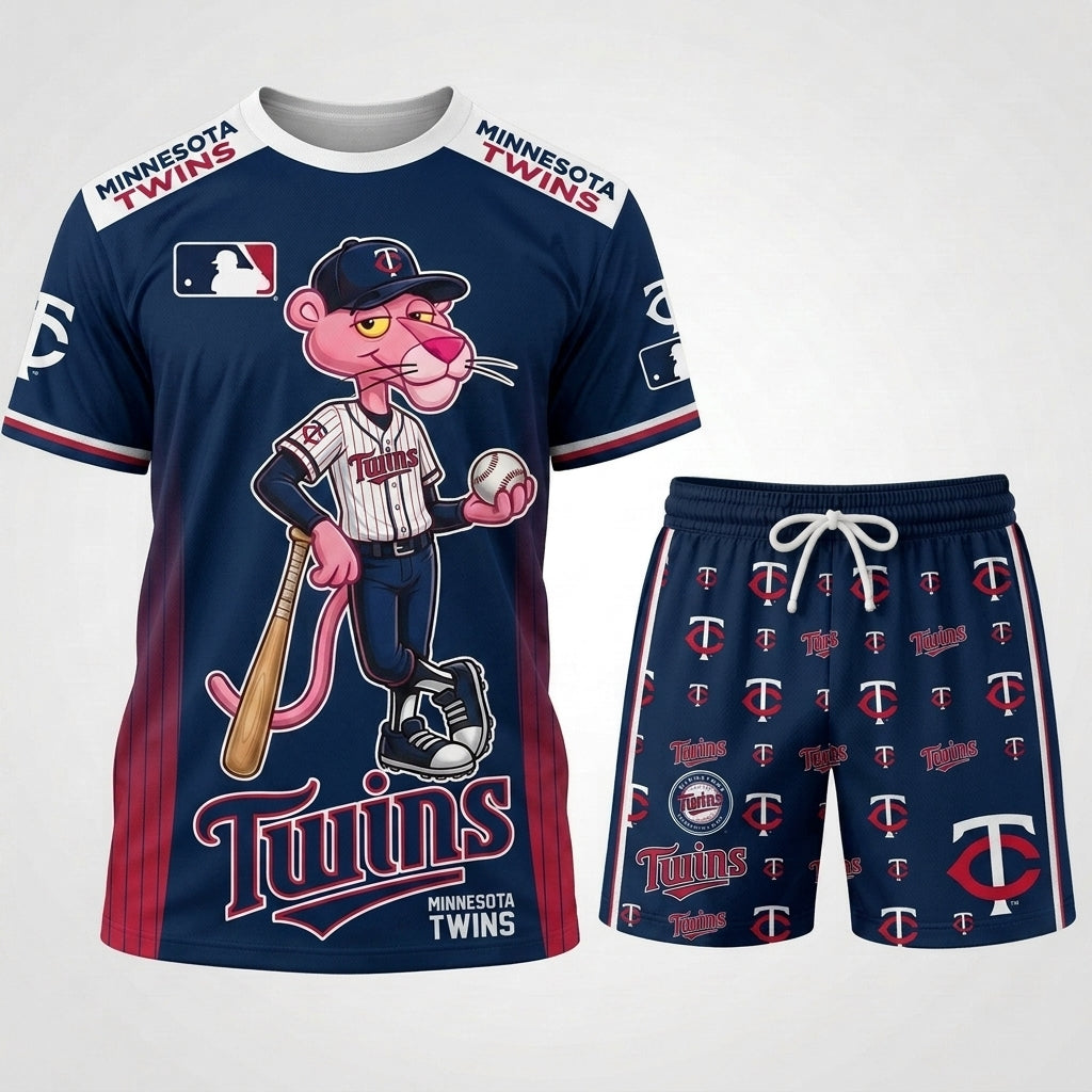 All 30 Teams Available-COMBO GIFTS FOR BASEBALL FAN | Sport Fan Set — T-Shirt + Shorts
