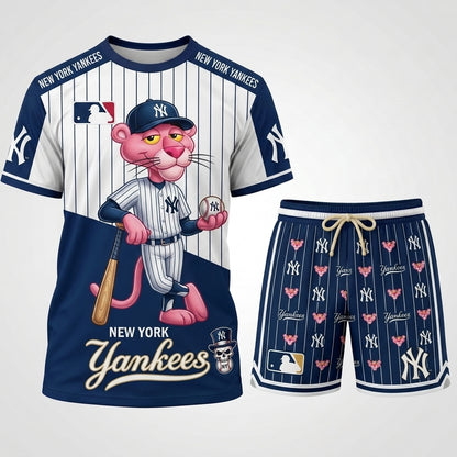 All 30 Teams Available-COMBO GIFTS FOR BASEBALL FAN | Sport Fan Set — T-Shirt + Shorts