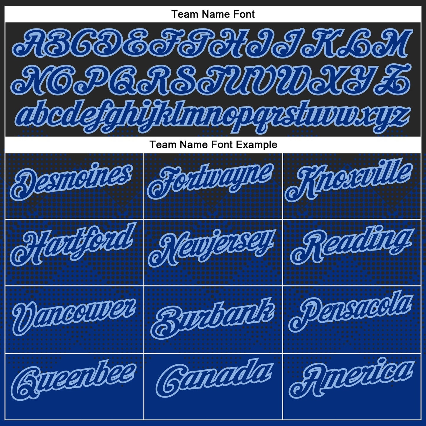 Custom Black Royal-Light Blue 3D Pattern Design Gradient Square Shape Performance Polo Shirt