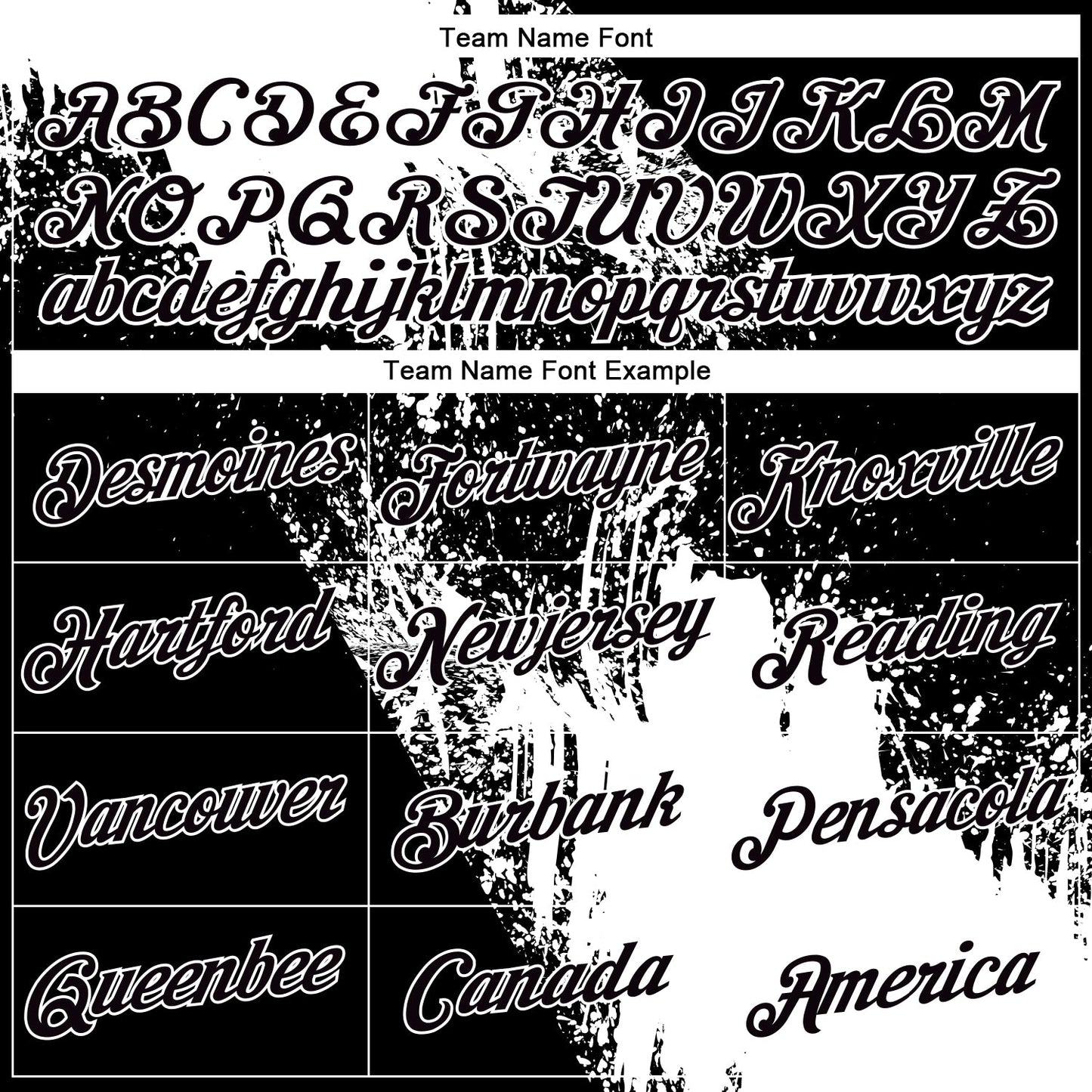 Custom White Black 3D Pattern Design Abstract Brush Stroke Performance Polo Shirt