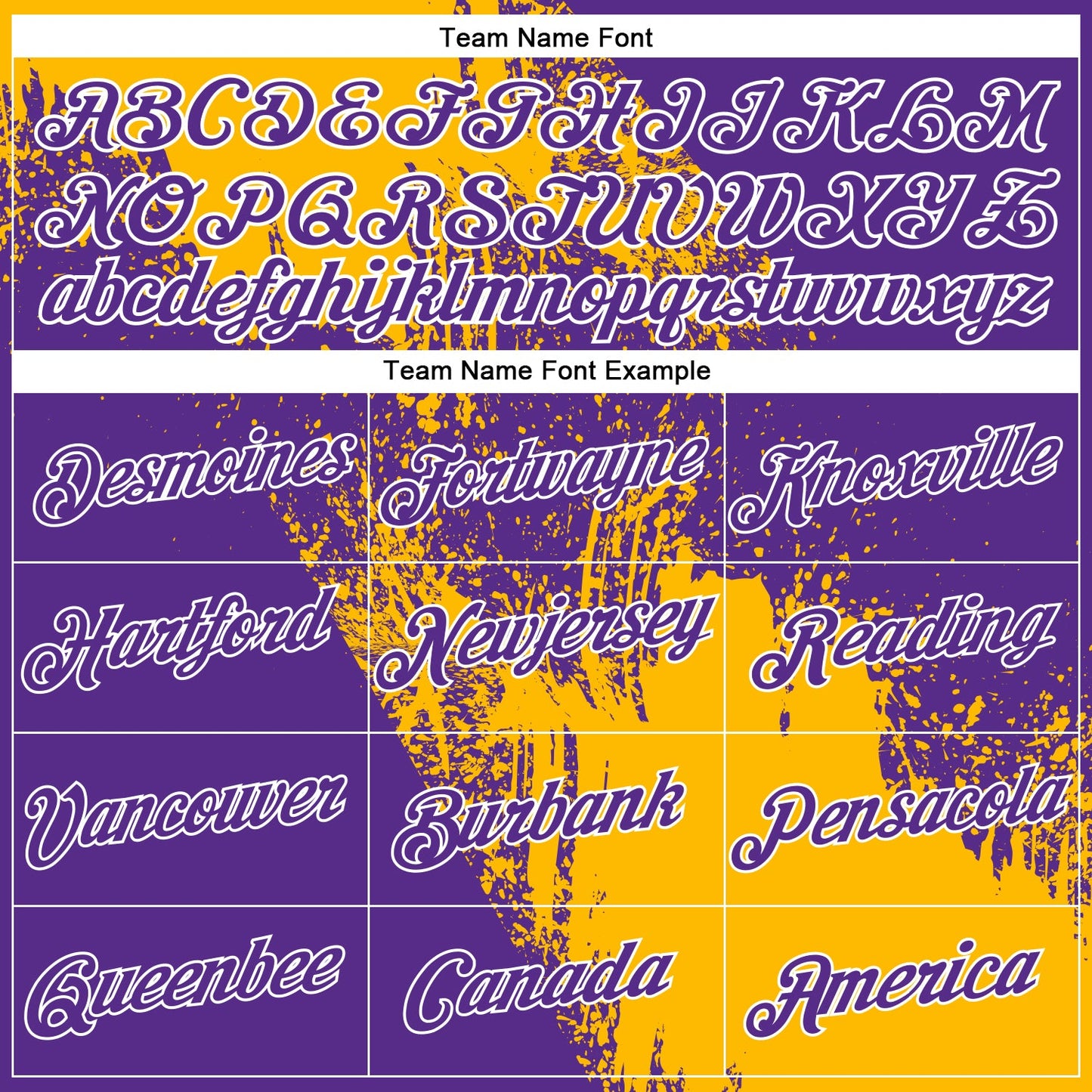 Custom Gold Purple-White 3D Pattern Design Abstract Brush Stroke Performance Polo Shirt