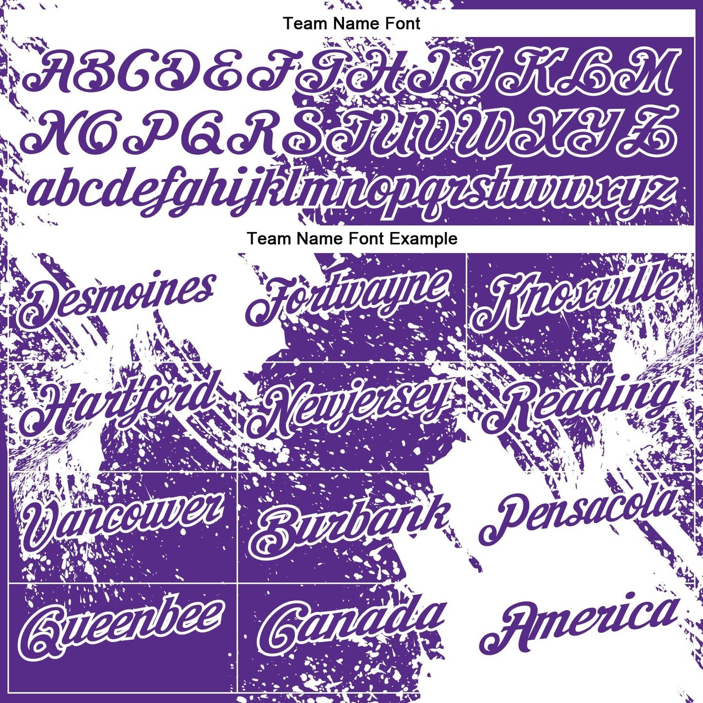 Custom White Purple 3D Pattern Design Abstract Brush Stroke Performance Polo Shirt