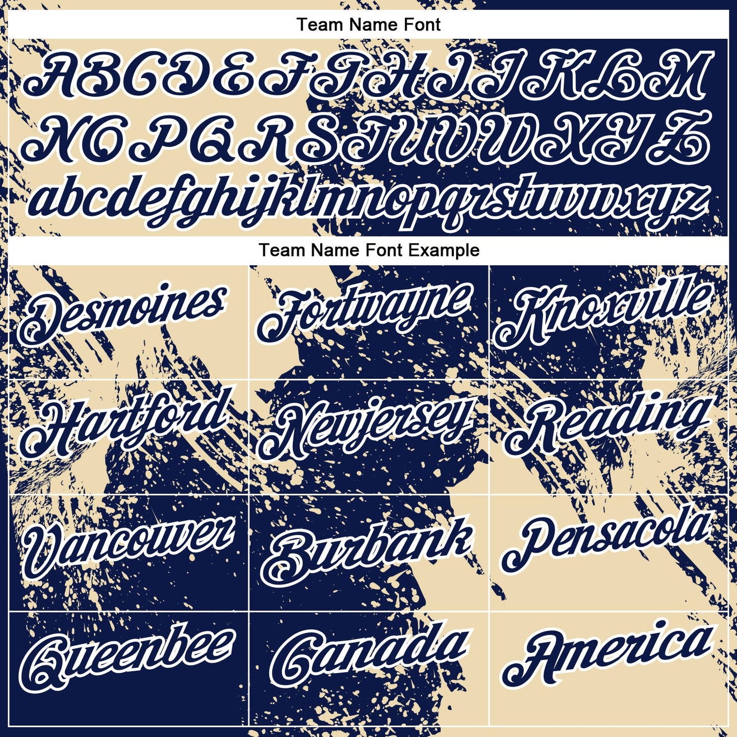 Custom Cream Navy-White 3D Pattern Design Abstract Brush Stroke Performance Polo Shirt