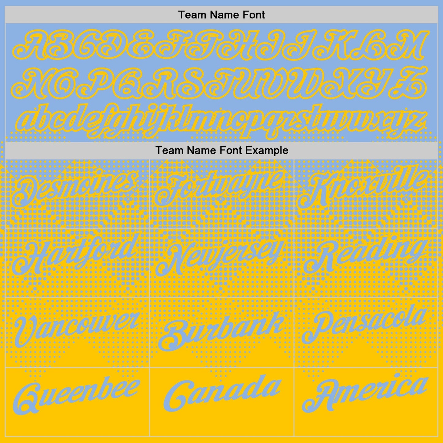 Custom Light Blue Yellow 3D Gradient Square Shape Performance Polo Shirt