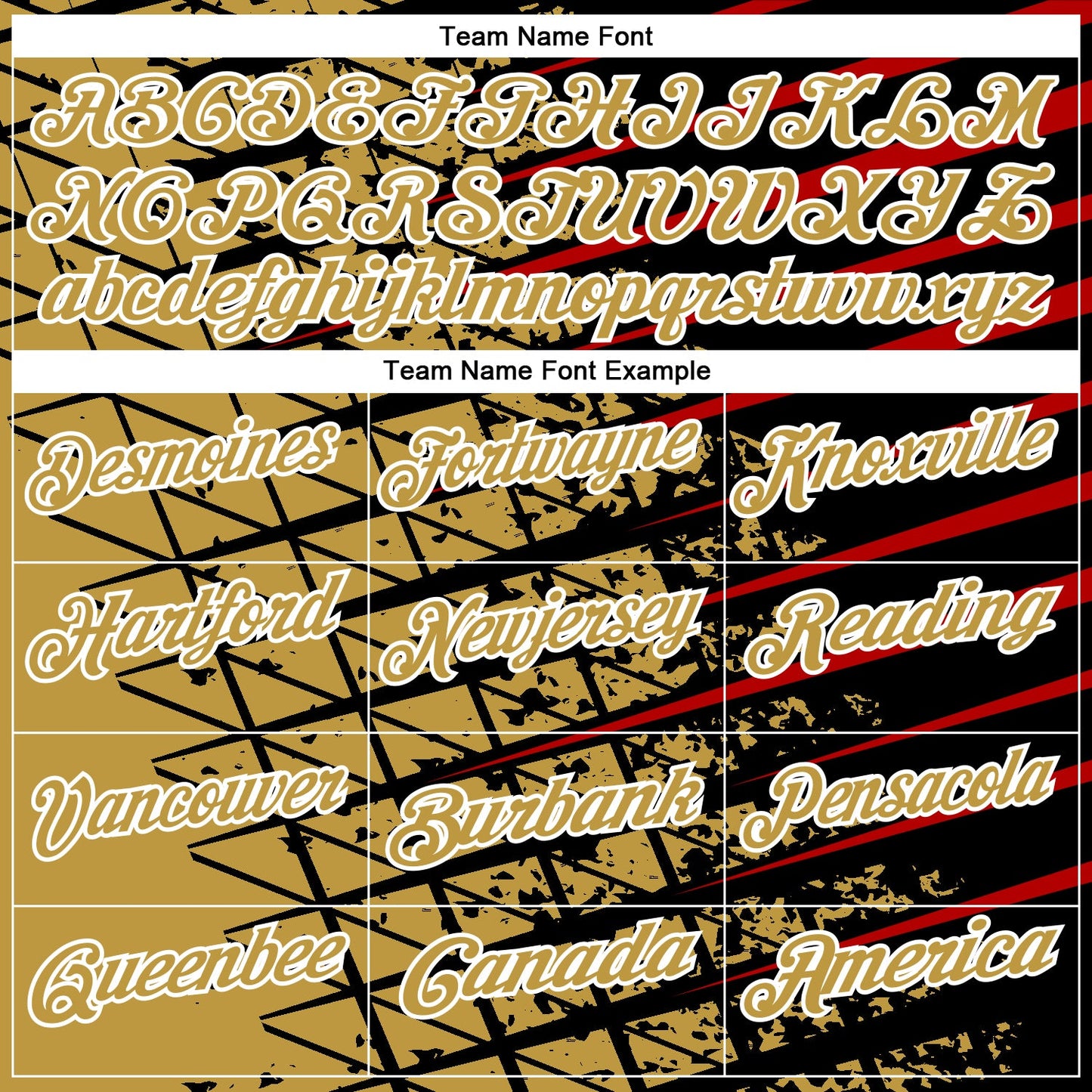 Custom Black Old Gold Red-White 3D Pattern Design Grid And Fragment Art Performance Polo Shirt