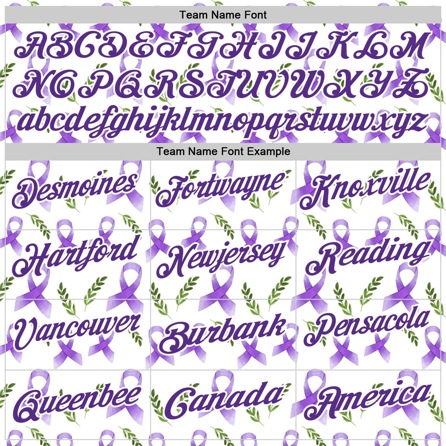 Custom White Purple 3D Pattern Design Purple Ribbon Pancreatic Cancer Awareness Performance Polo Shirt