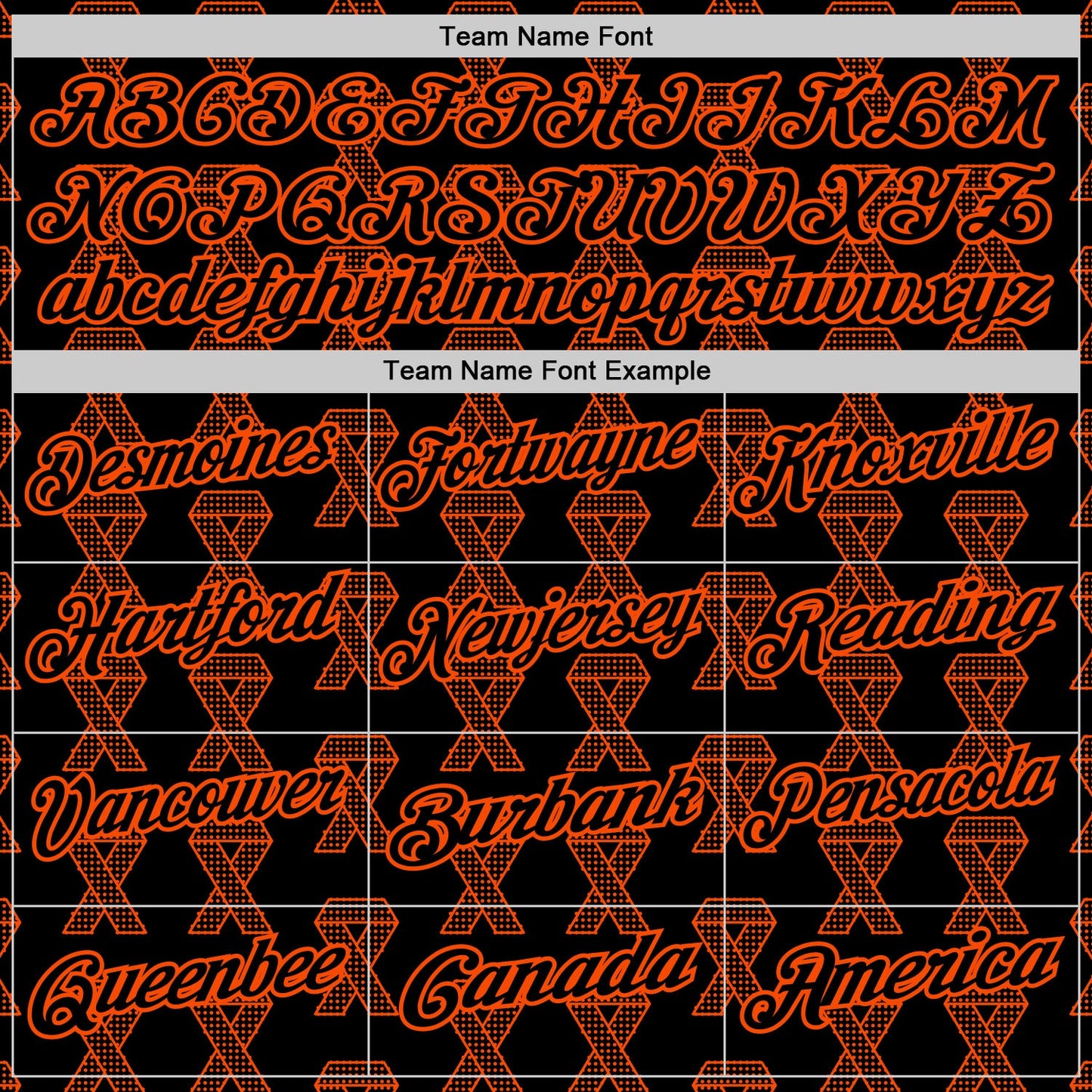 Custom Black Orange 3D Pattern Design Orange Ribbon Kidney Cancer Awareness Performance Polo Shirt