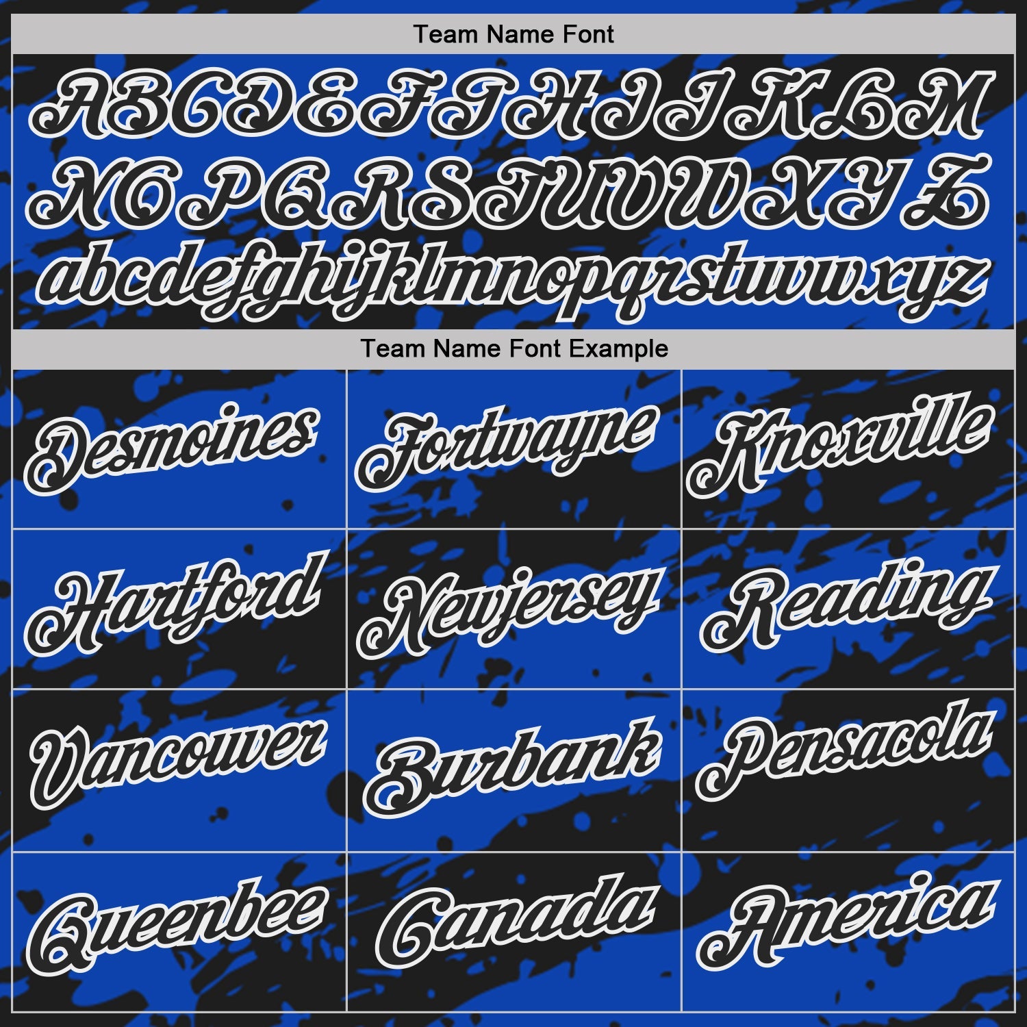 Custom Black Thunder Blue-White Paint Splash Stripe Performance Polo Shirt