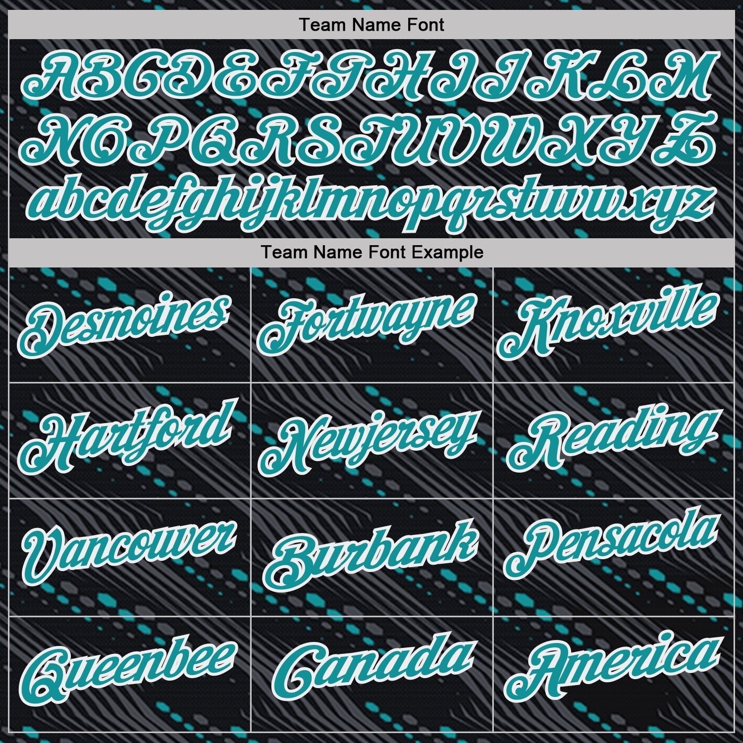 Custom Black Teal-White Slant Lines Cyber Mecha Tech Performance Polo Shirt