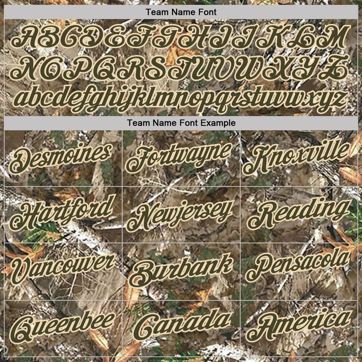 Custom Camo Olive-Cream Woodland Forest Camouflage Salute To Service Performance Polo Shirt