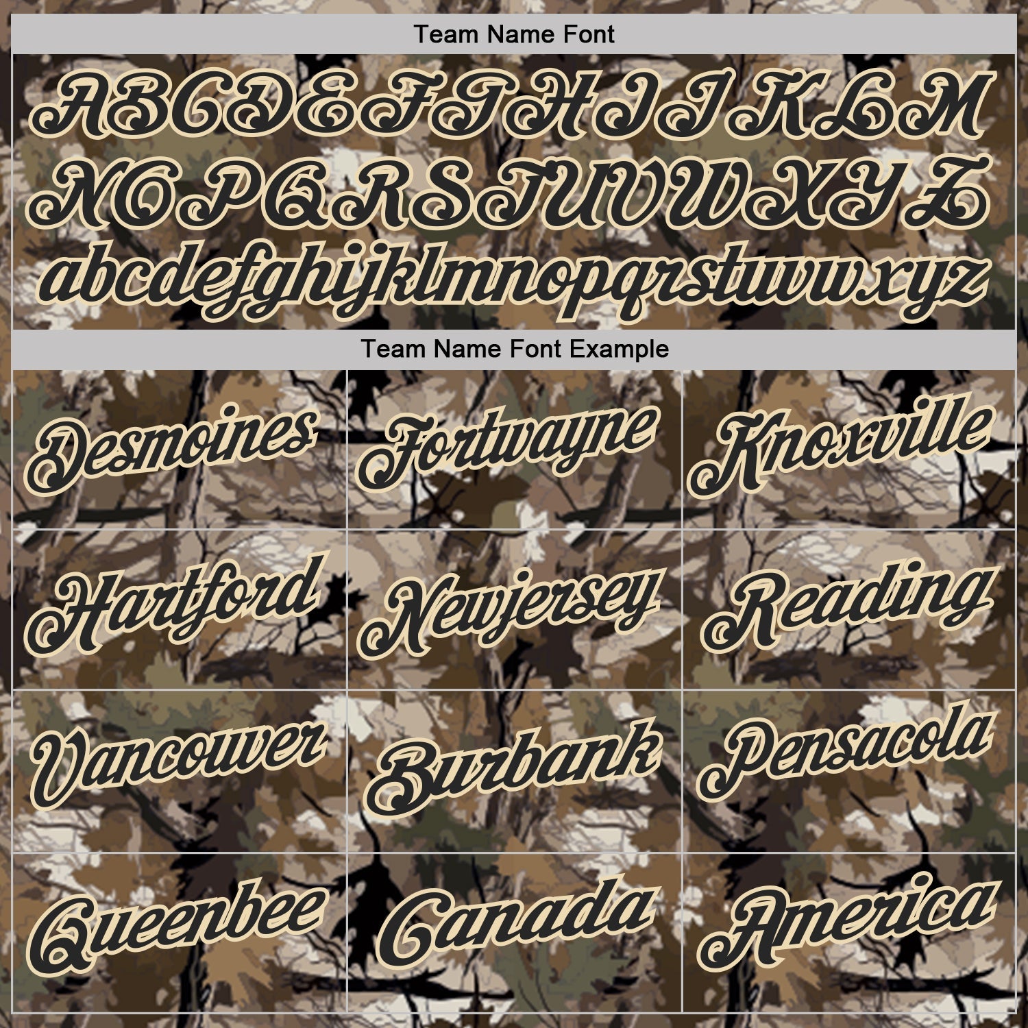 Custom Camo Black Cream-Olive Camo Woodland Forest Camouflage Salute To Service Performance Polo Shirt