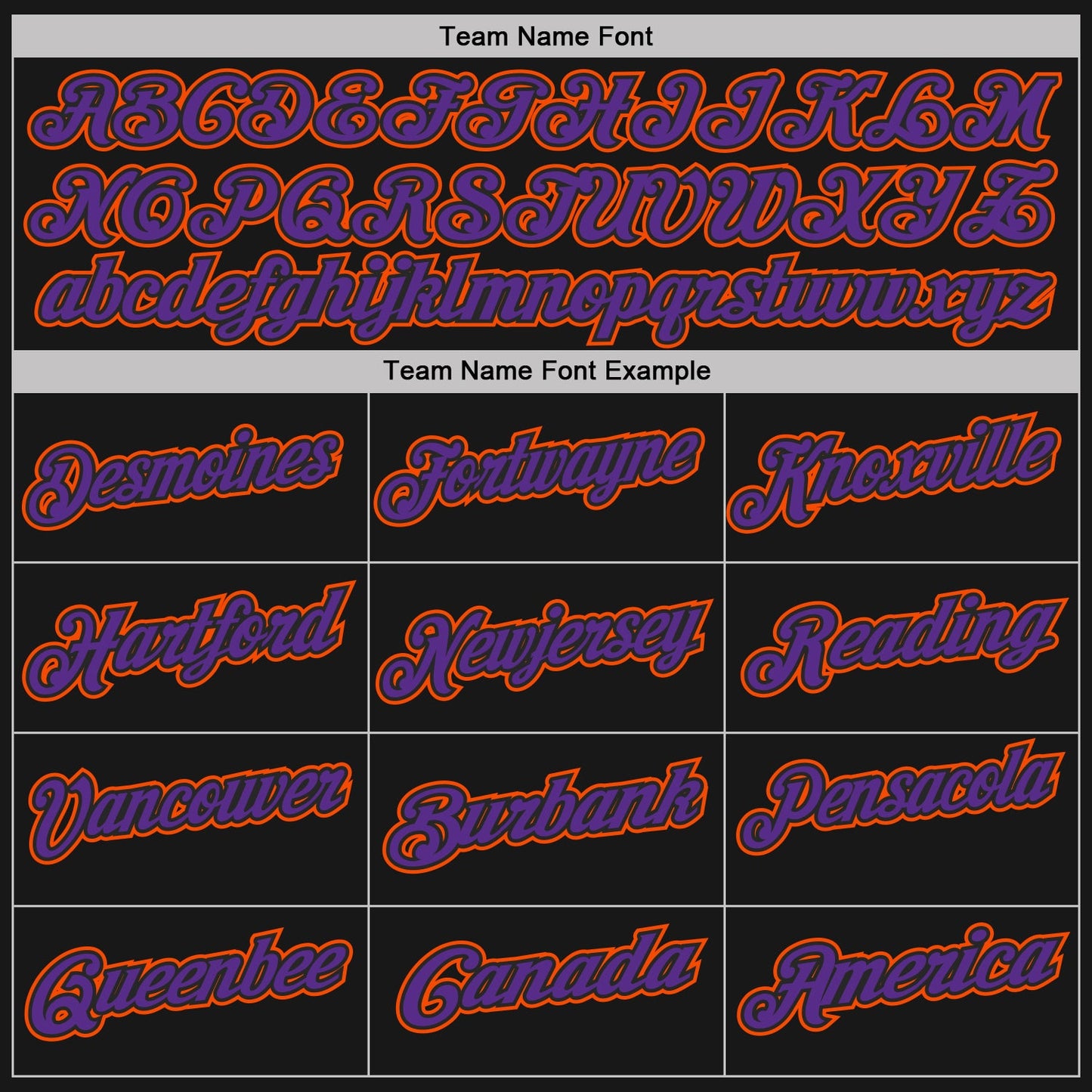 Custom Black Orange Pinstripe-Purple Performance Polo Shirt