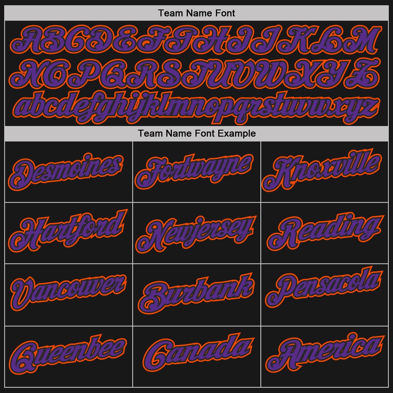 Custom Black Orange Pinstripe-Purple Performance Polo Shirt