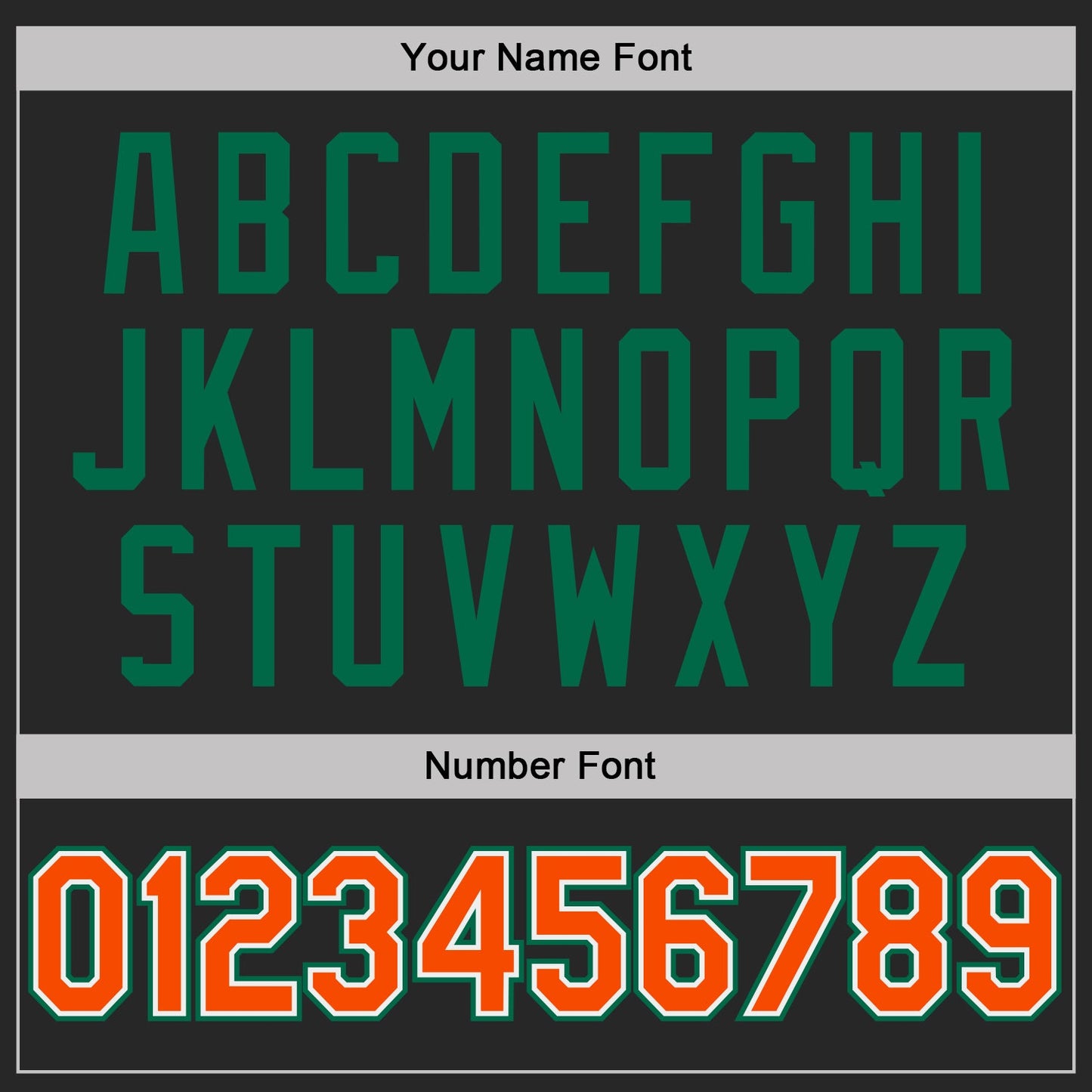 Custom Black Orange Pinstripe White-Kelly Green Performance Polo Shirt