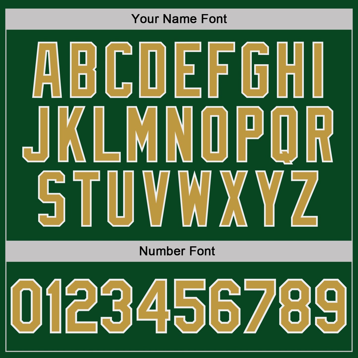 Custom Green White Pinstripe-Old Gold Performance Polo Shirt