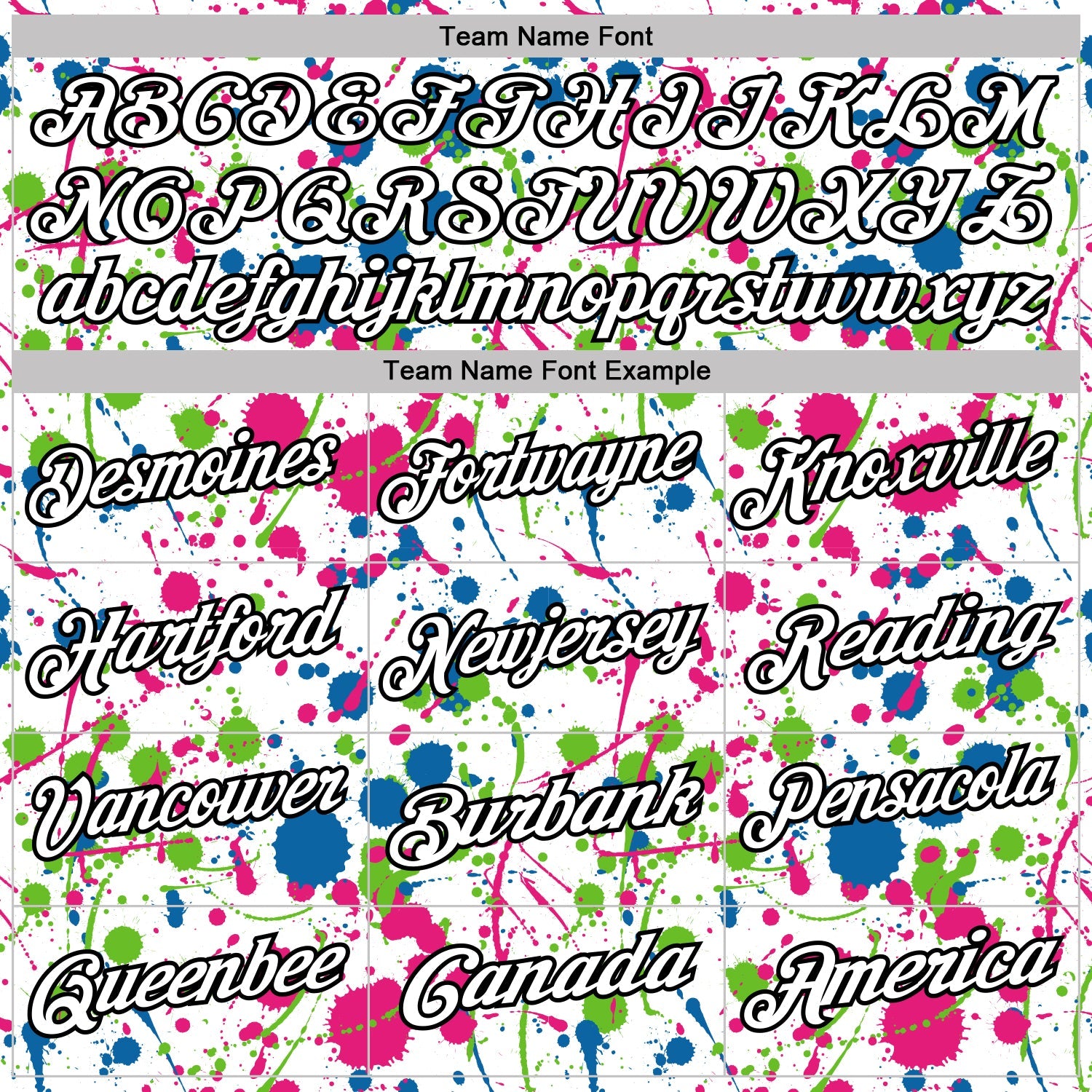Custom Graffiti Pattern White Blue Hot Pink Aurora Green-Black Vibrant Multi-Color Abstract Splatter Performance Polo Shirt