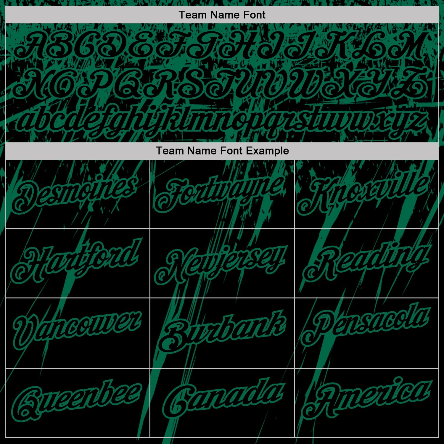Custom Black-Kelly Green Distressed Scratch Brush Stroke Performance Polo Shirt