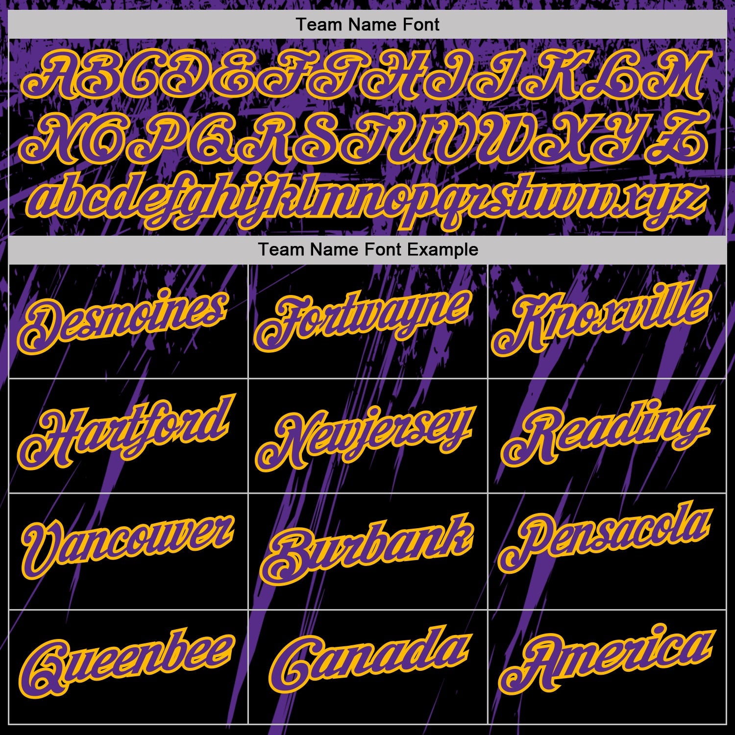 Custom Black Purple-Gold Distressed Scratch Brush Stroke Performance Polo Shirt