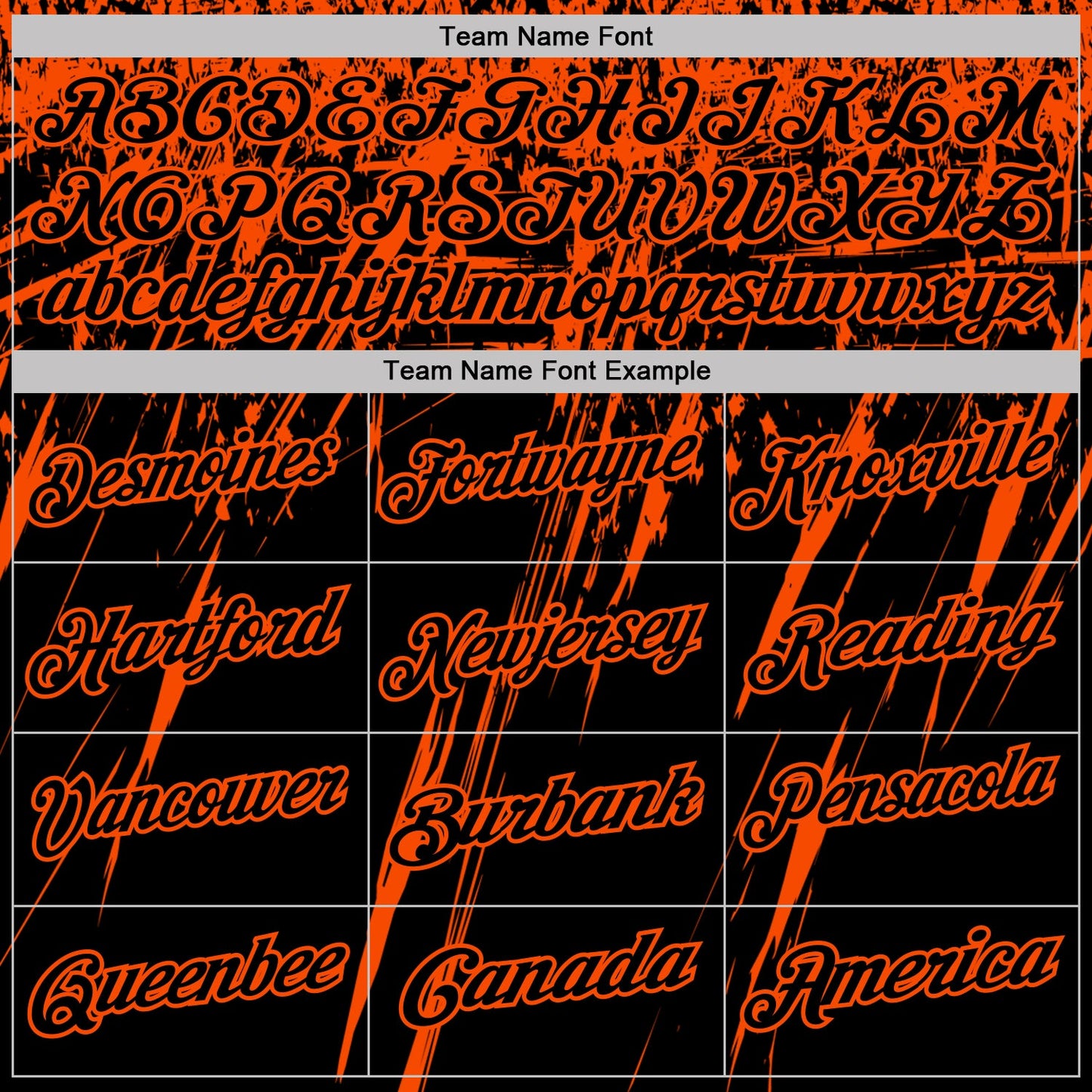 Custom Black-Orange Distressed Scratch Brush Stroke Performance Polo Shirt
