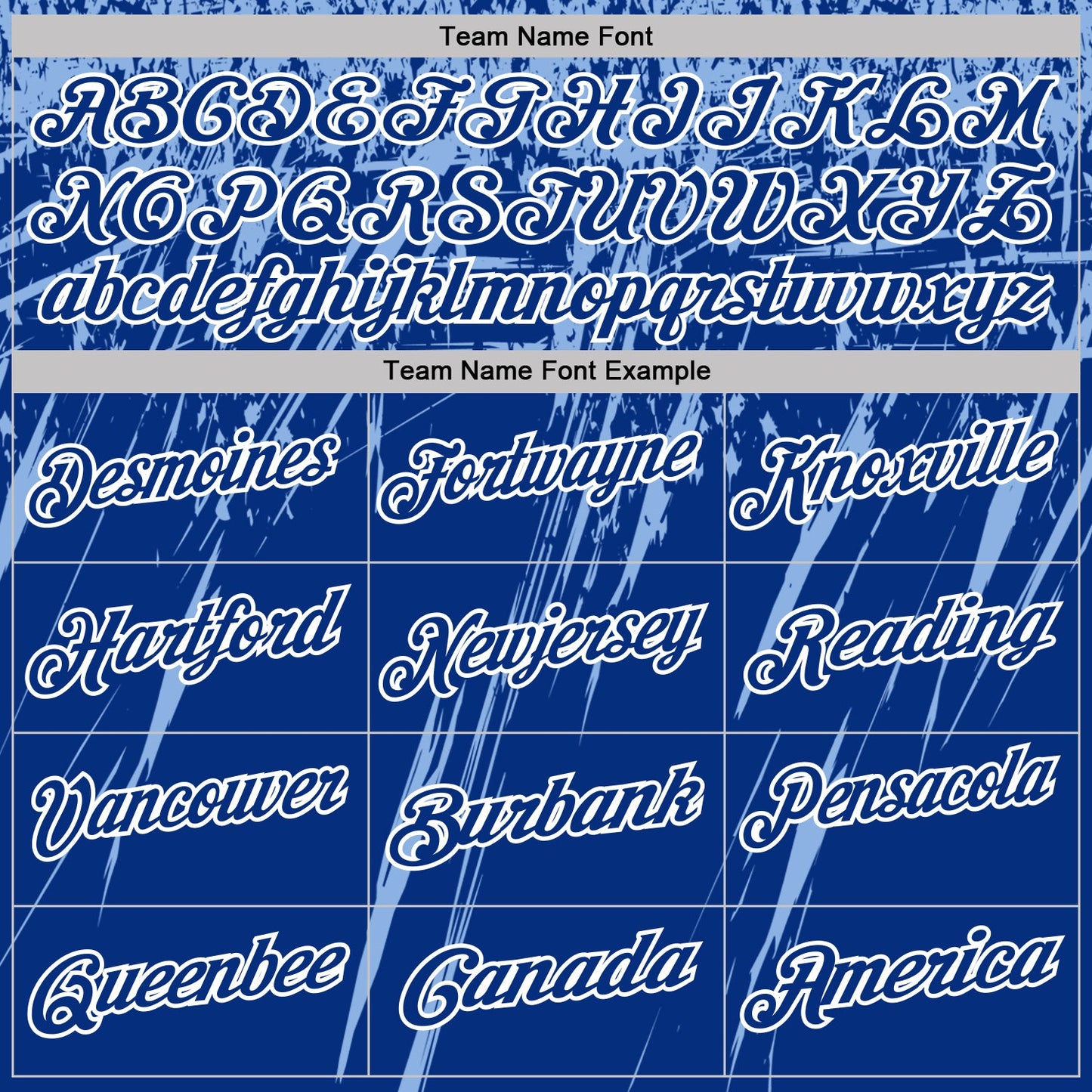 Custom Royal Light Blue-White Distressed Scratch Brush Stroke Performance Polo Shirt