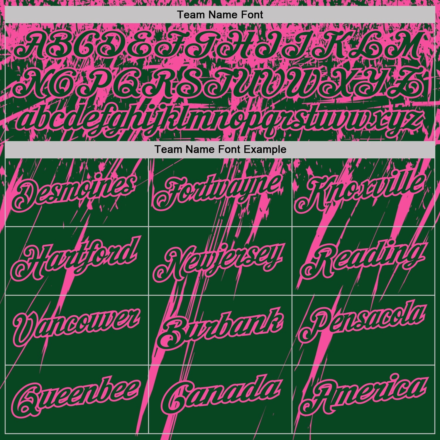 Custom Green-Pink Distressed Scratch Brush Stroke Performance Polo Shirt