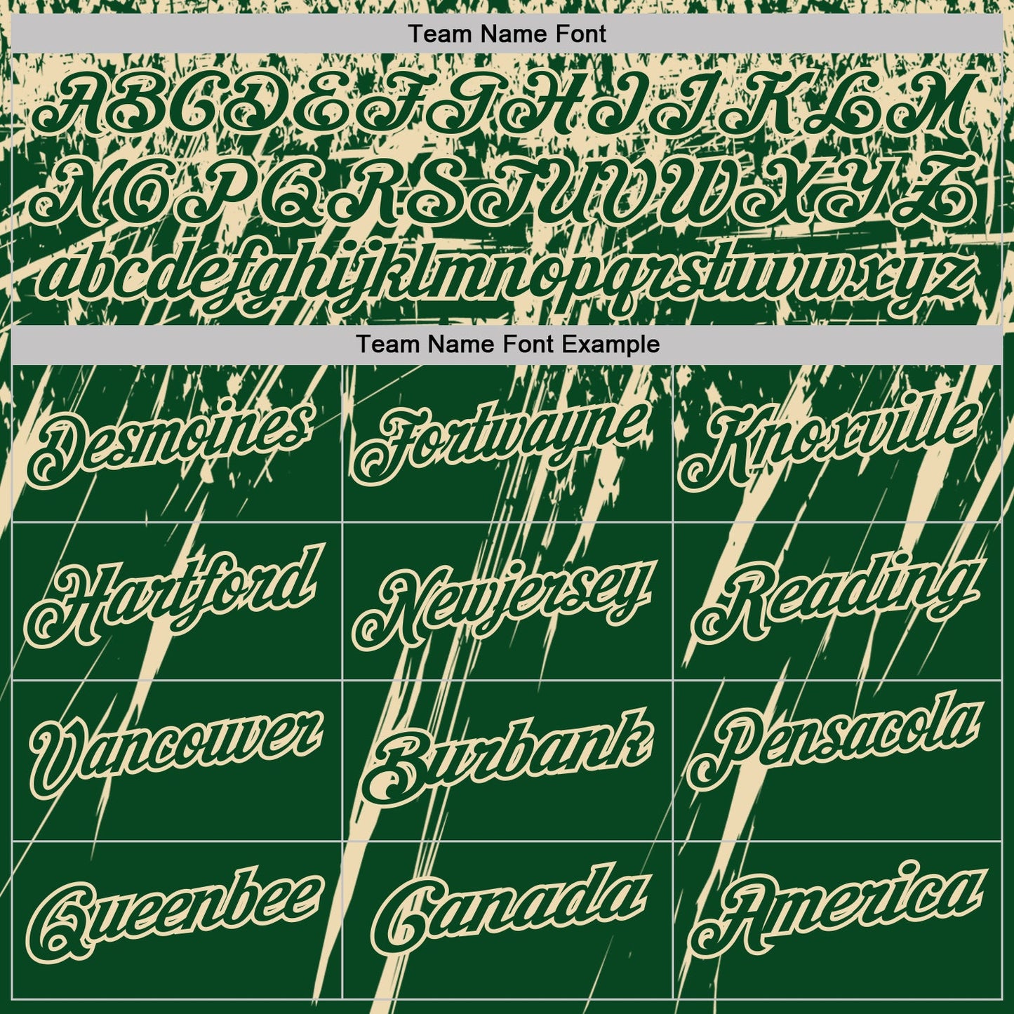 Custom Green-Cream Distressed Scratch Brush Stroke Performance Polo Shirt