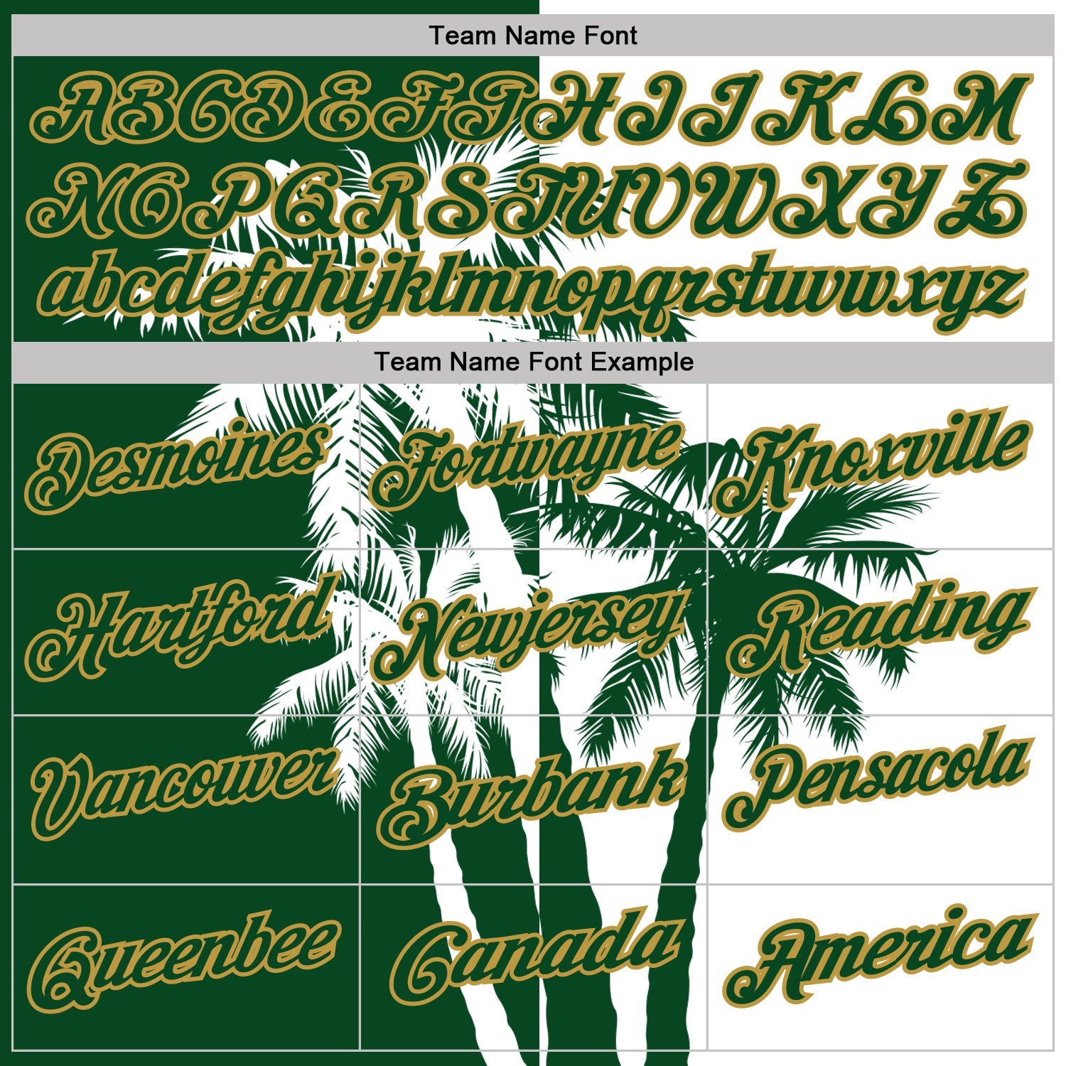 Custom White Green-Old Gold Hawaii Tropical Coastal Palm Trees Performance Polo Shirt