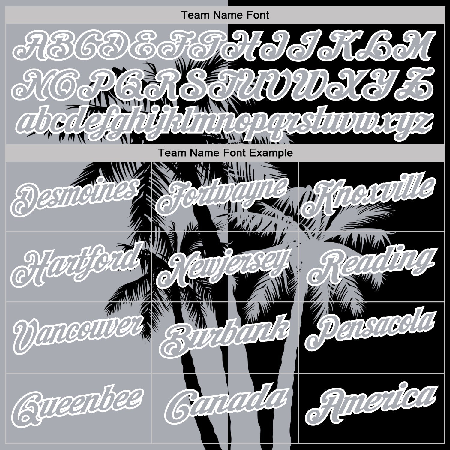 Custom Black Gray-White Hawaii Tropical Coastal Palm Trees Performance Polo Shirt