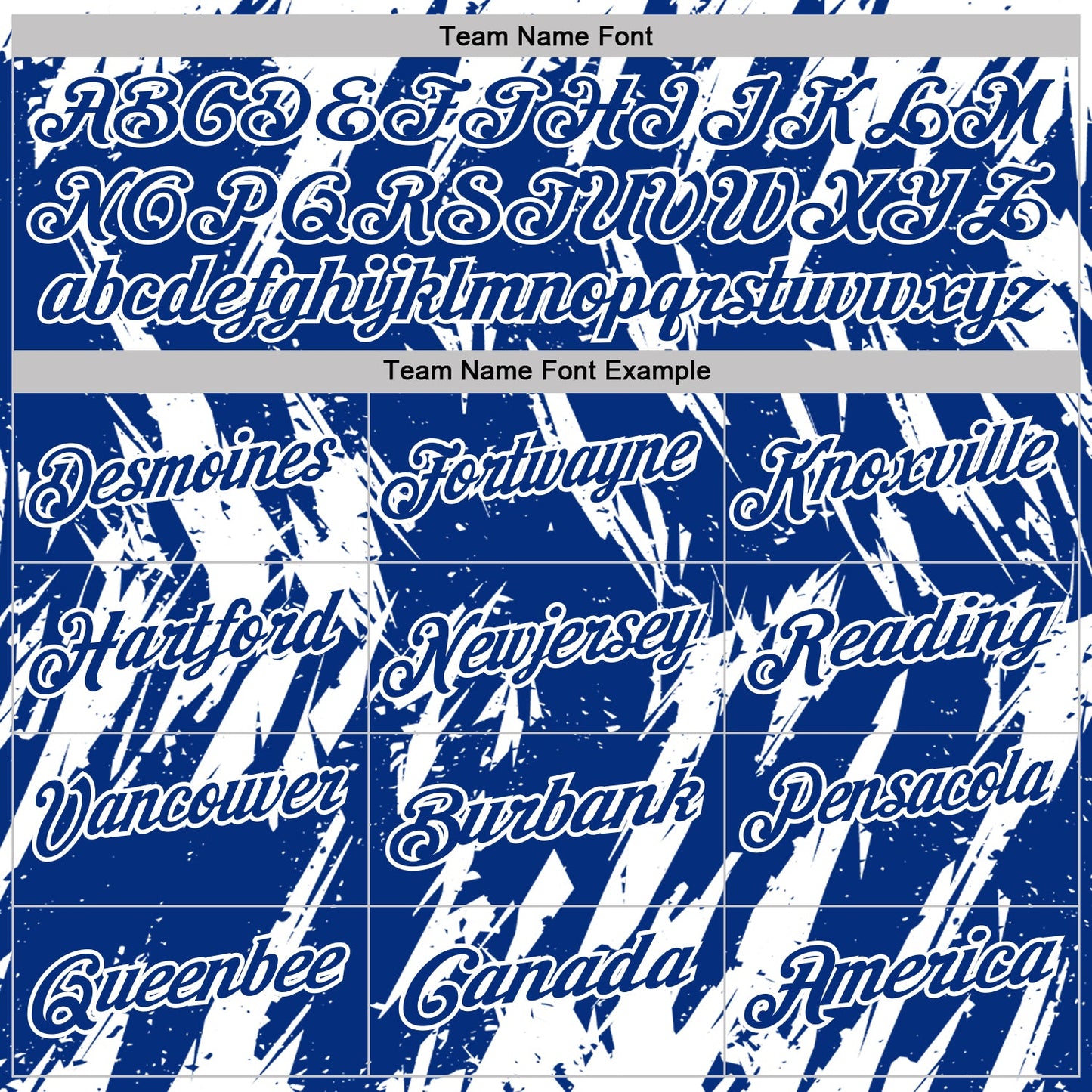 Custom Royal-White Torn Sharp Brush Stroke Splatter Performance Polo Shirt