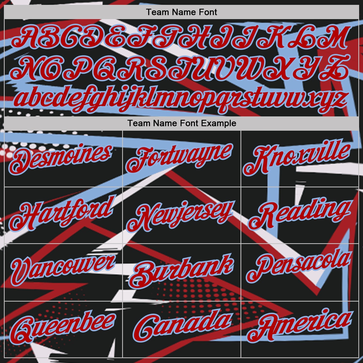 Custom Black Red-Light Blue Dynamic Geometric Shard Performance Polo Shirt