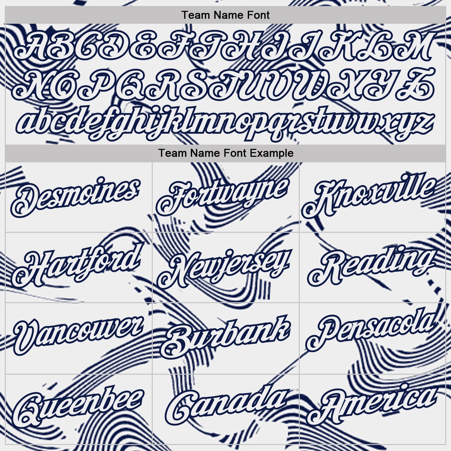 Custom White-Navy 3D Pattern Abstract Fluid Swirl Line Performance Polo Shirt