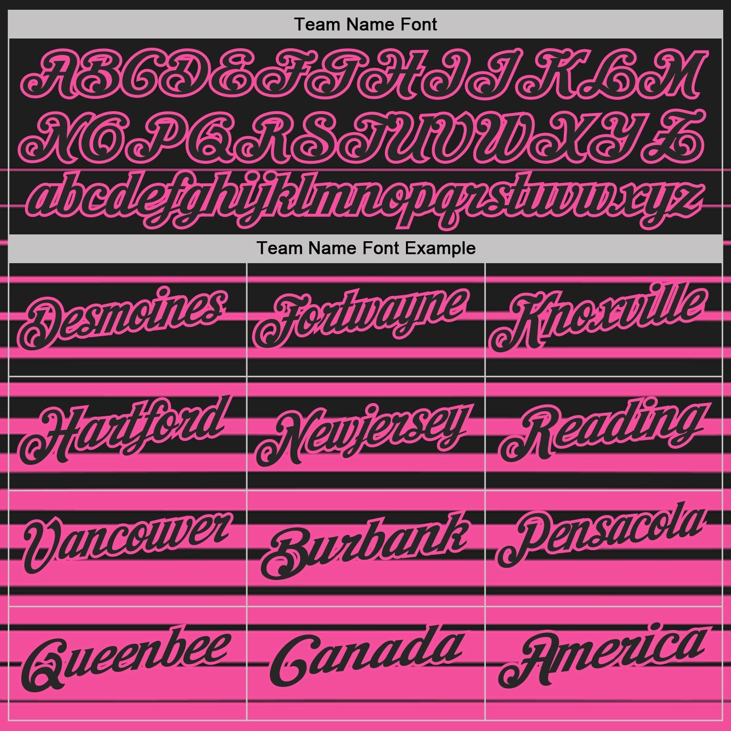 Custom Black-Pink Horizontal Gradient Stripe Performance Polo Shirt