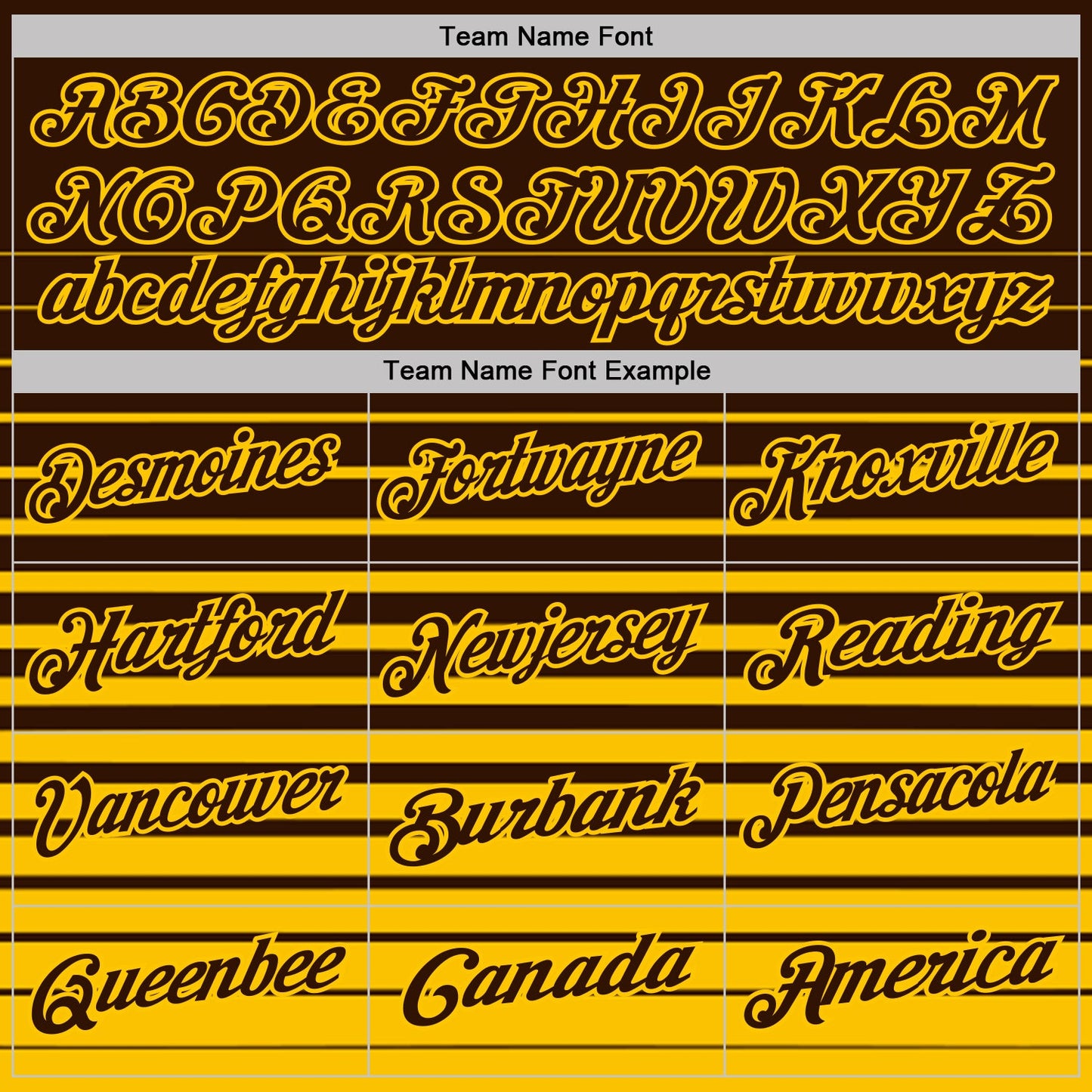 Custom Brown-Yellow Horizontal Gradient Stripe Performance Polo Shirt