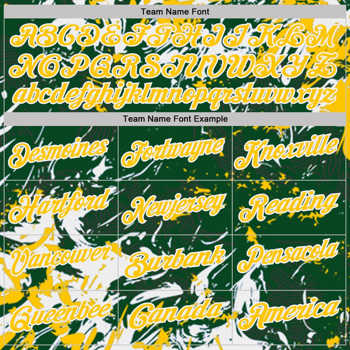 Custom Green Yellow-White Dynamic Splatter Brush Stroke Performance Polo Shirt