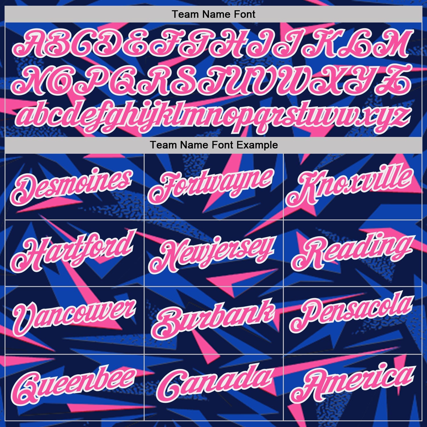 Custom Navy Pink Thunder Blue-White Cyber Mecha E-sport Geometric Shards Spike Performance Polo Shirt