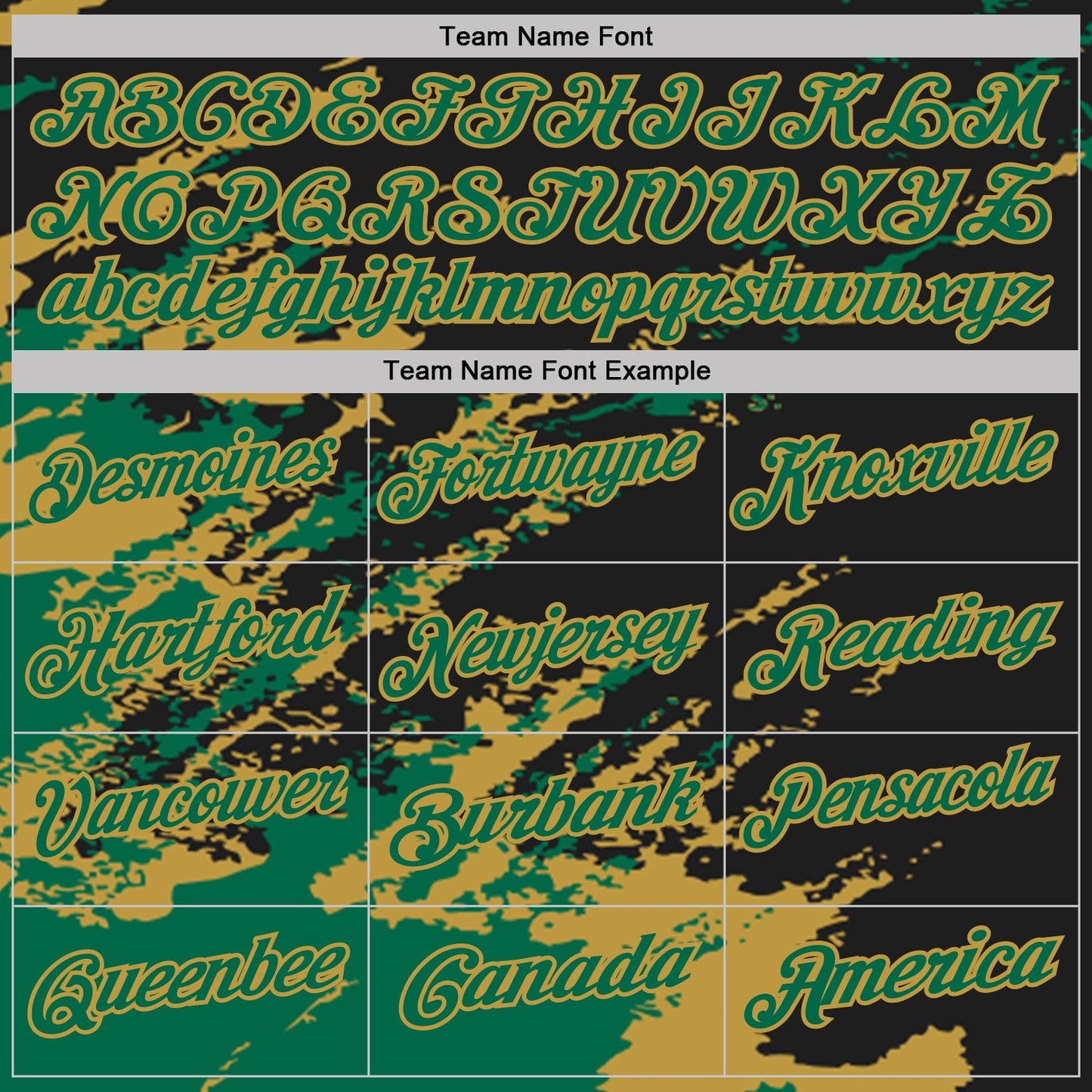 Custom Black Kelly Green-Old Gold Brush Stroke Shatter Splatter Performance Polo Shirt
